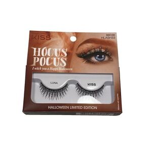 kiss HOCUS POCUS strip faux eyelashes halloween limited edition 1 pair